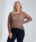 CpGWENNA 2 - PRIK MESH BLUSE