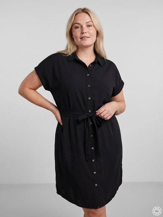 CarMetta - Gennemknappet Kjole - Noos