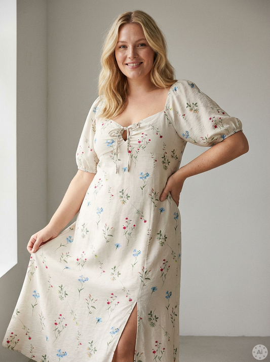 VmcJosie - Ankel Lang Kjole