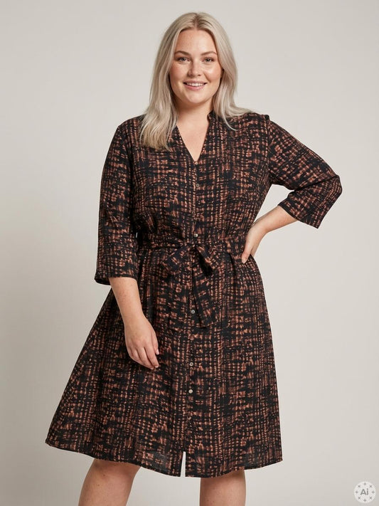 CarTilli - Skjorte Kjole