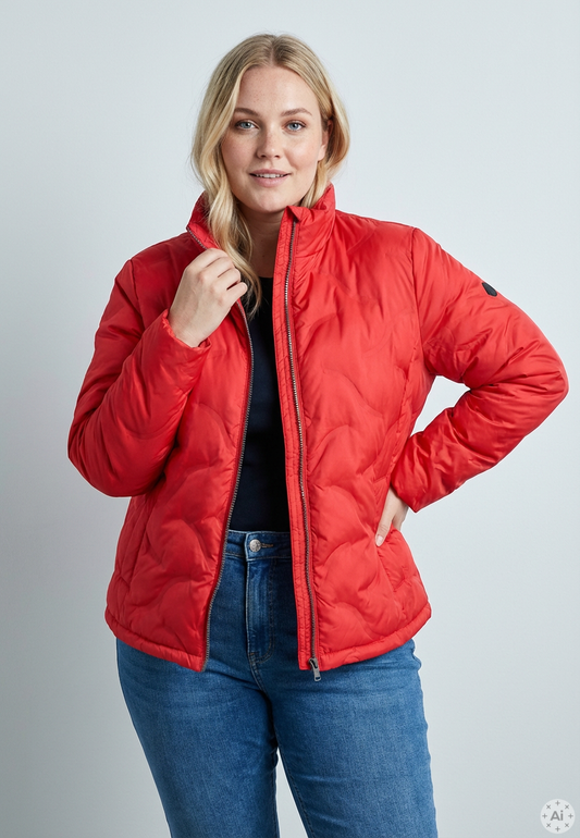 EtRECYCLE - Jakke Downmix, Red