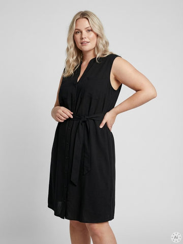 VmcCaro - Ærmeløs Kort Kjole