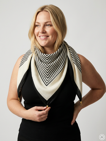 TsFranny - skjerf med magnetlukking