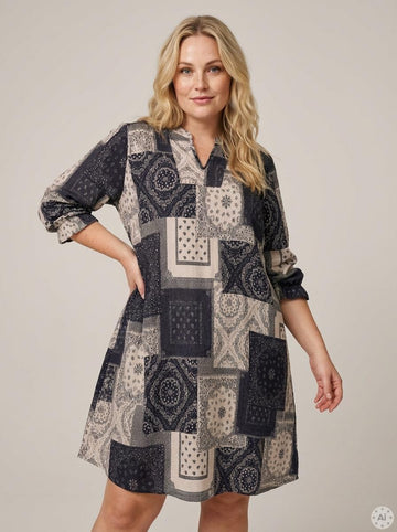 Vanting 9698 - Viskose Kjole