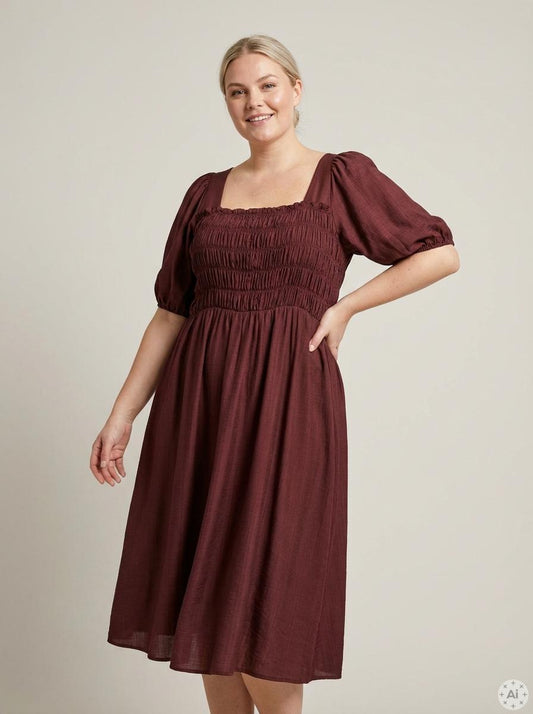 VmcNori - Smock Kjole