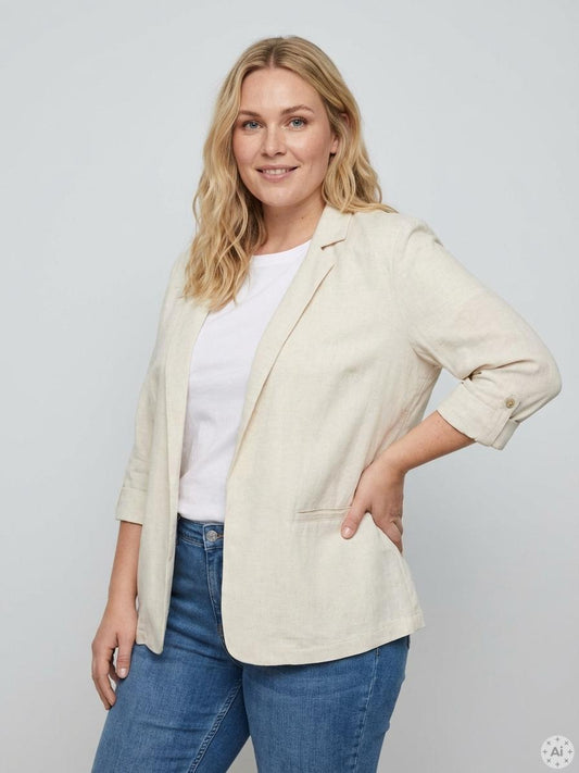 CarSiesta - Blazer i Hør / Viskose