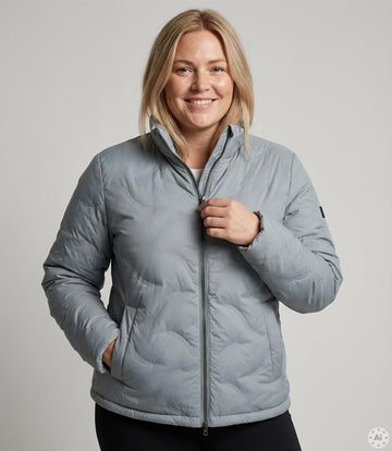 EtRECYCLE - Jakke Downmix, Pastel Blue