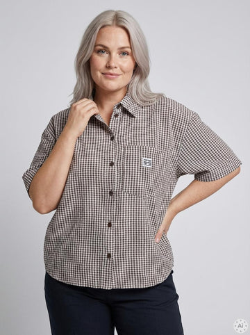 NmcMeliza - Skjorte med 2/4 ermer