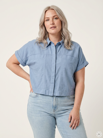 CarCaro - Skjorte i Hørmix