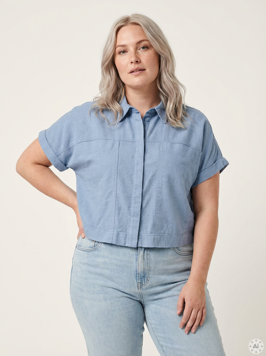 CarCaro - Skjorte i Hørmix