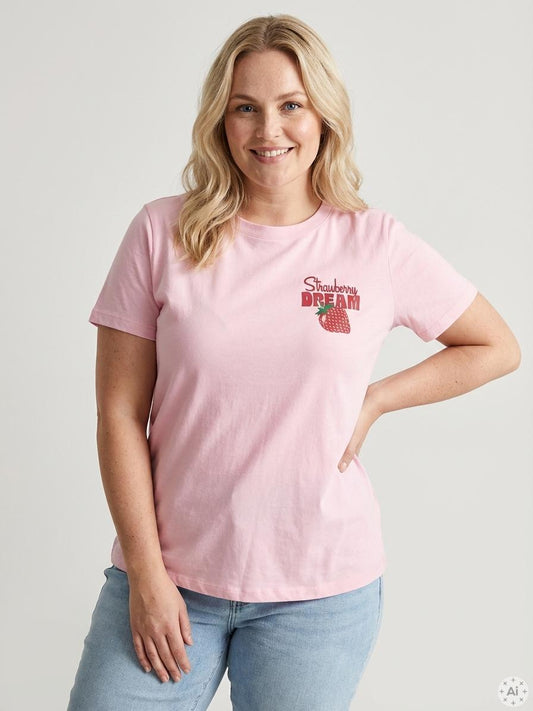 Caraddison - t-skjorte med trykk