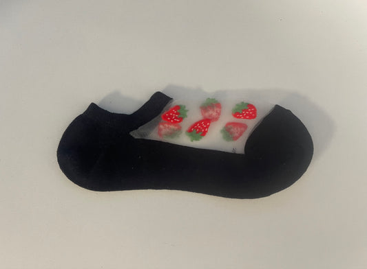 PmStrawberry Mesh Trainer Sock