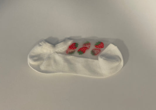 PmStrawberry Mesh Trainer Sock