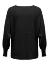 CARNEW ADALINE - Sort Strikbluse - NOOS