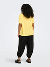 Arselasi s/s v-hals topp vevd