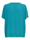 Arselasi s/s v-hals topp vevd