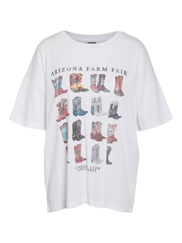 NmIda - T-shirt Cowboystøvler