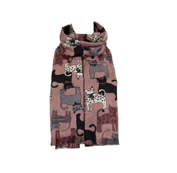 Update Frakke Tørklæde - Katte