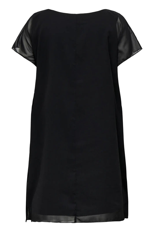 CarCoko - Chiffon Kortærmet Kjole