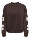 Carsweat Langærmet Back Sleeve Print Sweatshirt