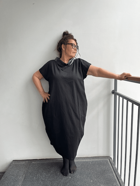 MINNIE DRESS BLACK
