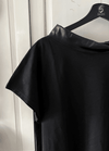 MINNIE LONG BLOUSE BLACK