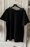 MINNIE LONG BLOUSE BLACK