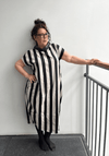 MINNIE DRESS STRIB