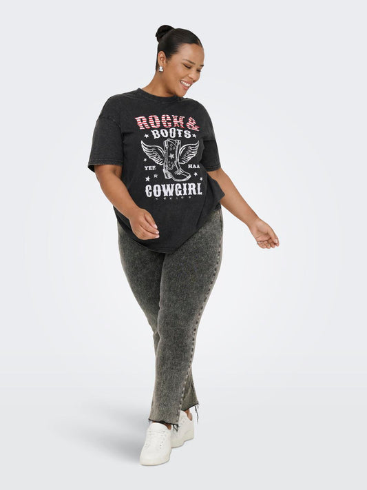 CarLife - T-shirt med Print