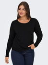 CARLONNY LS O-HALS TOP JRS