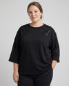 VmcNia - 2/4 Sweatshirt med Palietter