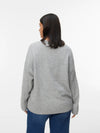 VMCboom - Strikbluse - Grå - Noos