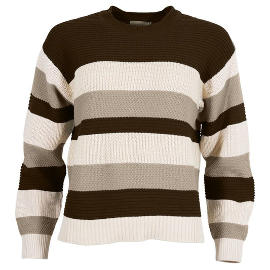 CpODETTA - Stribet Strikbluse