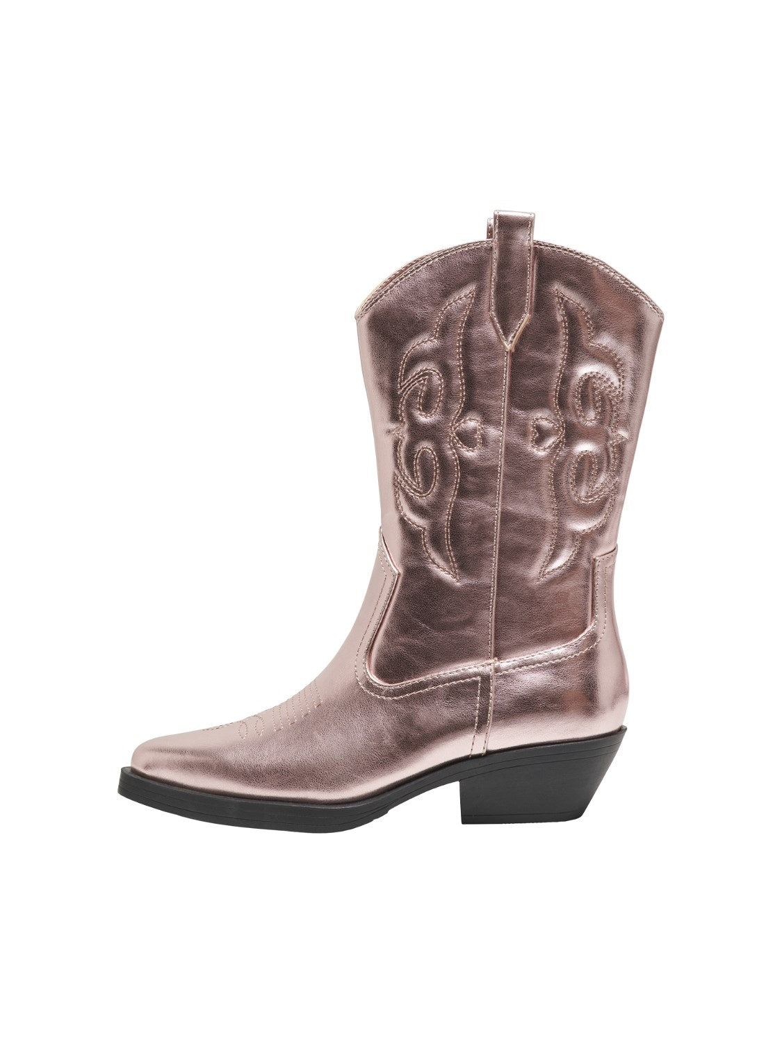 ONLBRONCO-3 PU FOIL MID COWBOY BOOT