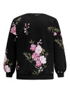 CARWANTED - Blomstret Sweatshirt