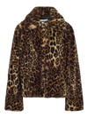 NmcEve - Pelsjakke i leopardmønster