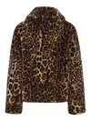 NmcEve - Pelsjakke i leopardmønster