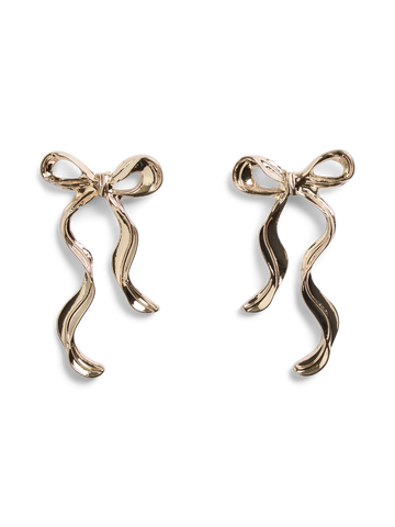 PcBene - Guld Sløjfe Ørering