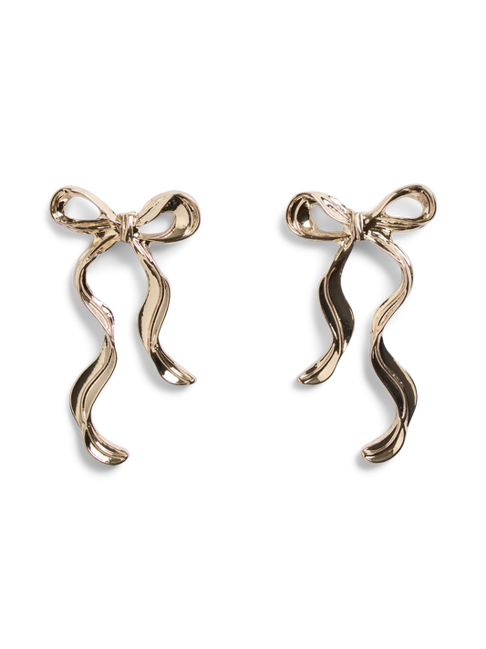 PcBene - Guld Sløjfe Ørering