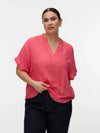 VmcBeauty - Kortærmet Bluse - Noos