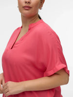 VmcBeauty - Kortærmet Bluse - Noos