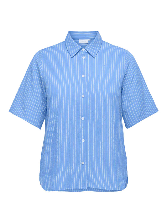 Cardea - blå skjorte