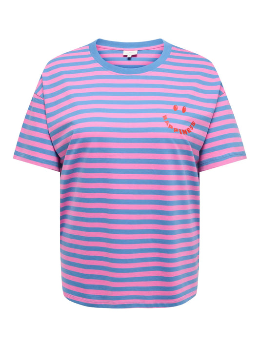 CARCUTE - Stribet T-shirt