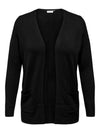 CARESLY L/S ÅPEN CARDIGAN KNT NOOS