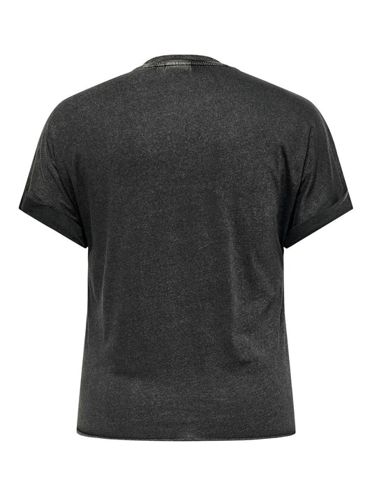 CarLife O Neck Short Sleeve Fold Up Tee Jrs