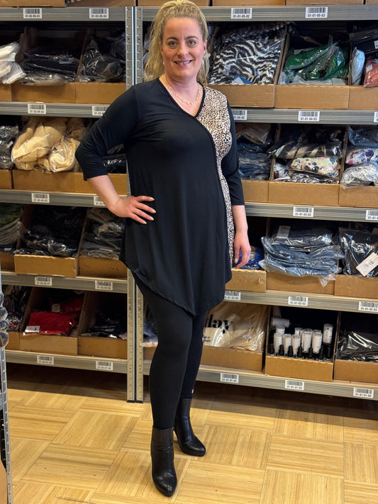 LG Tunika med trykk på siden