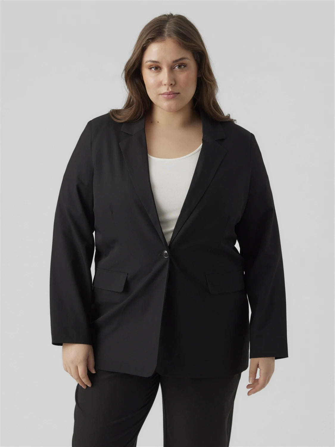 VMZELDA LS BLAZER CURVE NOOS