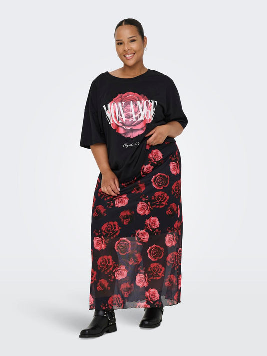 CarRossetta - Printet Nederdel