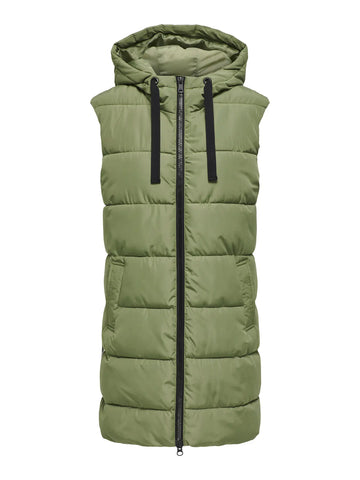 CarRegitze - Puffer Vest med Hætte