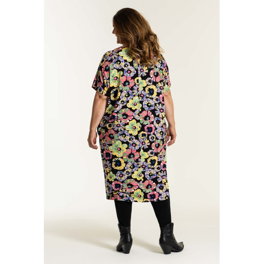 GoPil Oversize kjole - Blomst